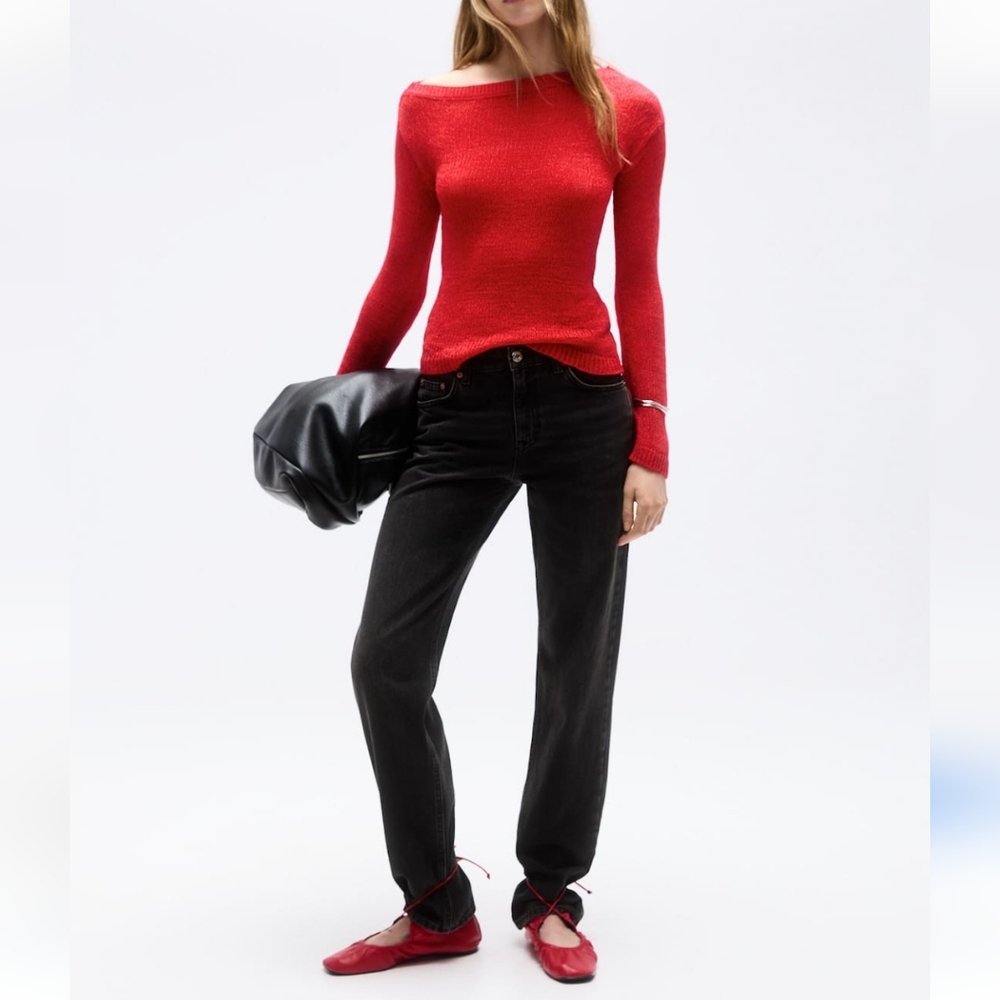 100% Cashmere Boat Neck Pull Over Sweater